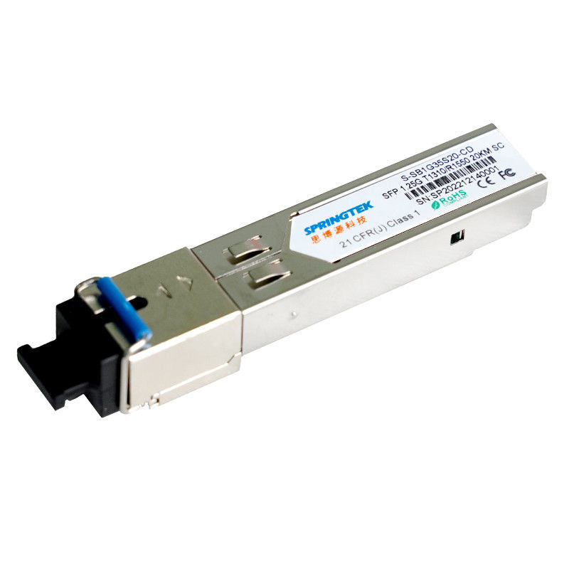 OEM SC BIDI 1.25G Kompatibel Transceiver T1310/R1550nm 20km SFP Modul Transceiver Optik