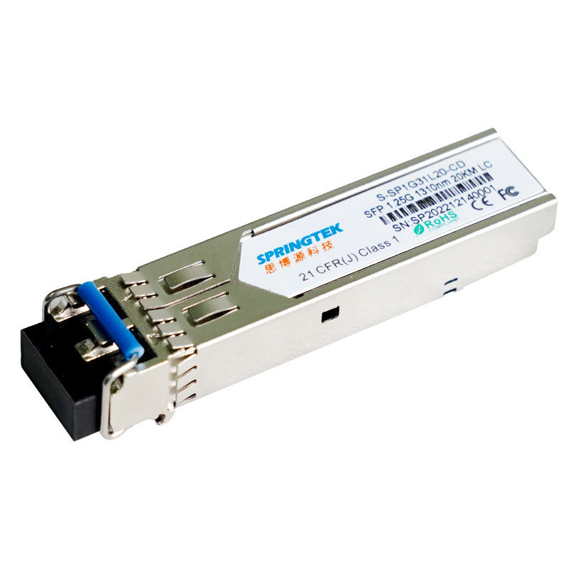 1.25G LX SFP 1310nm 20km 1000BASE-LX Single Mode Dual Fiber LC DDM modul transceiver 1G LX 20km